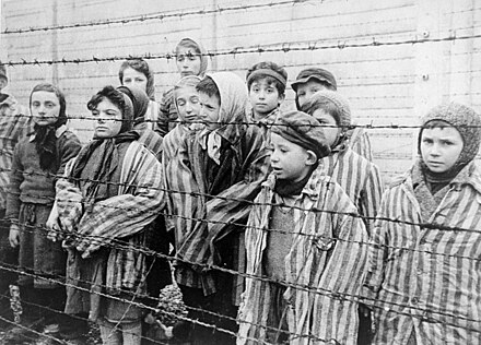 Jewish twins kept alive in Auschwitz for use in Josef Mengele's medical experiments