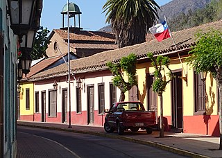 Putaendo City and Commune in Valparaíso, Chile