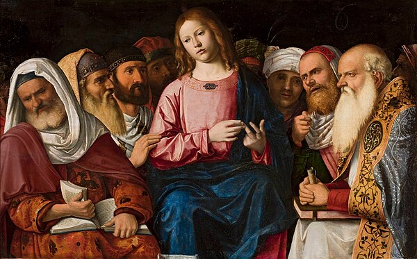 Christ among the doctors, 1504, National Museum in Warsaw