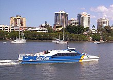 CityCat auf dem Brisbane River