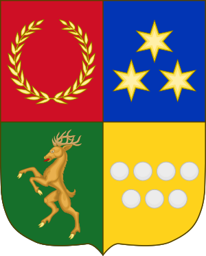 File:Coat of arms of the Gyldenkrantz family.svg