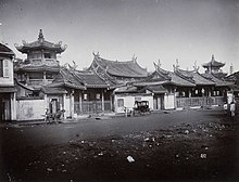 The Thian Hock Keng, completed in 1842, served as a place of worship for early immigrants. Collectie NM van Wereldculturen TM-60054677 Chinese tempel, Penang Fotograaf niet bekend.jpg