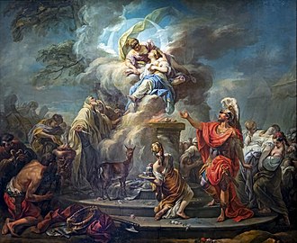 7)  Le sacrifice d'Iphigénie - Gabriel-François Doyen