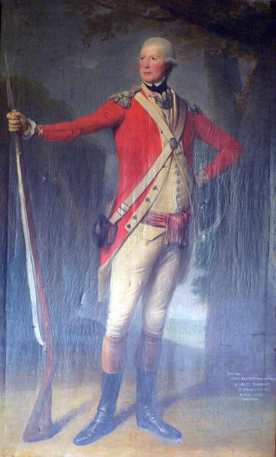 Lieutenant Colonel John Anstruther who commanded the regiment during the American Revolutionary War