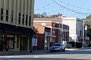 Commercial buildings on South Broad Street, Cairo, Georgia, US This is an image of a place or building that is listed on the National Register of Historic Places in the United States of America. Its reference number is 94000525.