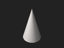 3D model of a cone Cono 3D.stl