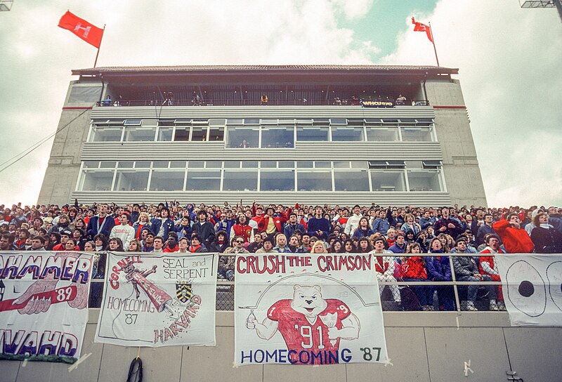 File:Cornell Homecoming game, 1987.jpg