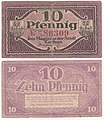 10 Pfennig, ND