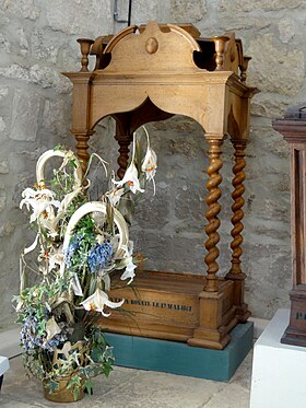 Crépy-n-Valoés (Oèse), musée de l'Archerie et du Valois, trofèe d' Bouquet provinchial