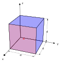 Cube-volume-one-side-marked.svg