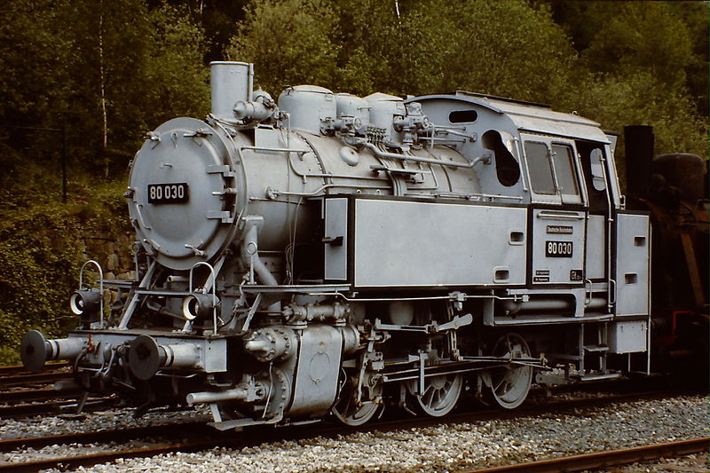 Das Eisenbahnmuseum Bochum, das größte private Eisenbahnmuseum Deutschlands 800px-DRG_80_030