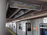 New system maps showing the Orange Line, which opened in 2012. Dadeland South station.jpg