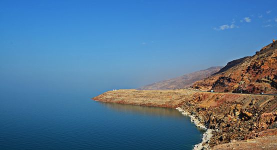 Dead Sea from Jordanian side