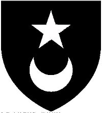 Arms of Denzell: Sable, a mullet in chief and a crescent in base argent DenzellArms.jpg