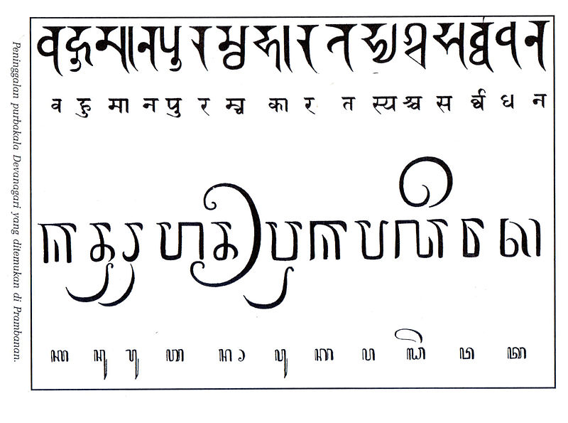 File:Devanagari and Kawi inscription in Prambanan.jpg