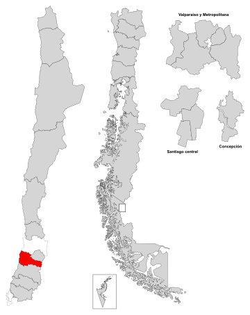 16.º distrito electoral de Chile