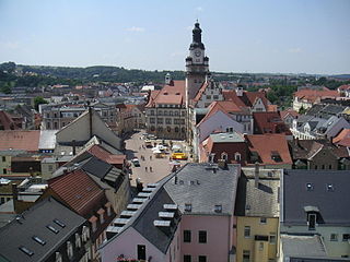 Döbeln Town in Saxony, Germany