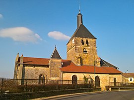 The church in Dommartin-le-Franc