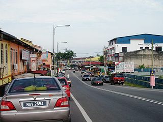 Kuala Sungai Baru Mukim in Melaka, Malaysia