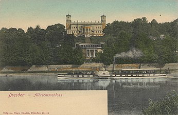 Albrechtsschloss um 1902