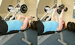 Thumbnail for Lying triceps extension