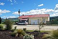 English: Former railway station in Duntroon, New Zealand