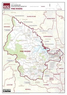 <span class="mw-page-title-main">Electoral district of Pine Rivers</span> State electoral district of Queensland, Australia