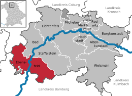 Ebensfeld - Localizazion