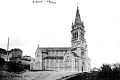 Eglise Saint-Valère de Rives - CPA - Vue13.jpg