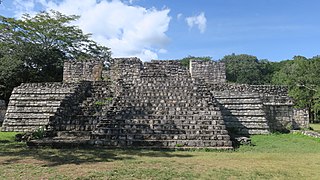Ek' Balam - Temozón, Yucatán, Mexico; Maya archaeological site.