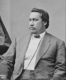 Ely S. Parker was the first Native American to be appointed as Commissioner of Indian affairs (1869-1871). Ely S. Parker.jpg