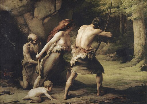 Emmanuel Benner, 1892 - Prehistoric hunt