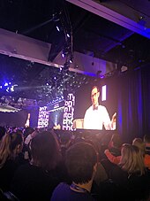 Emmett Shear at TwitchCon 2019 opening ceremony in San Diego Emmett Shear at Twitchcon 2019.jpg