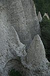 Earth pyramids at the Kleinburgstall