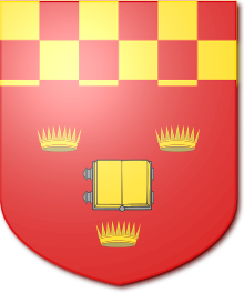 Escutcheon of the Grant baronets of Forres Escutcheon of the Grant baronets of Forres, Moray (1924).svg