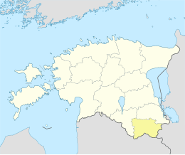 Estonia Võru locator map.svg