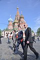 Expedition 56 crew members walk in front of St. Basil’s Cathedral at Red Square in Moscow.jpg