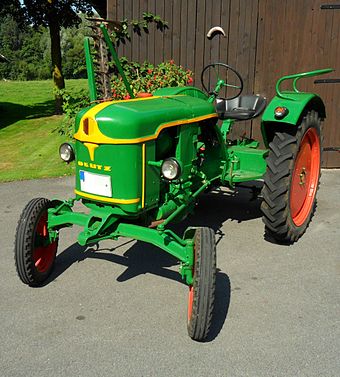 Deutz F1L712 mit Verdeck