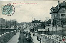 Stasjonen i 1905.