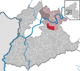Läget för Fell i Trier-Saarburg