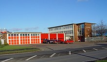 Fire station, Clough Road, built 1959, replaced 2015 (2008)