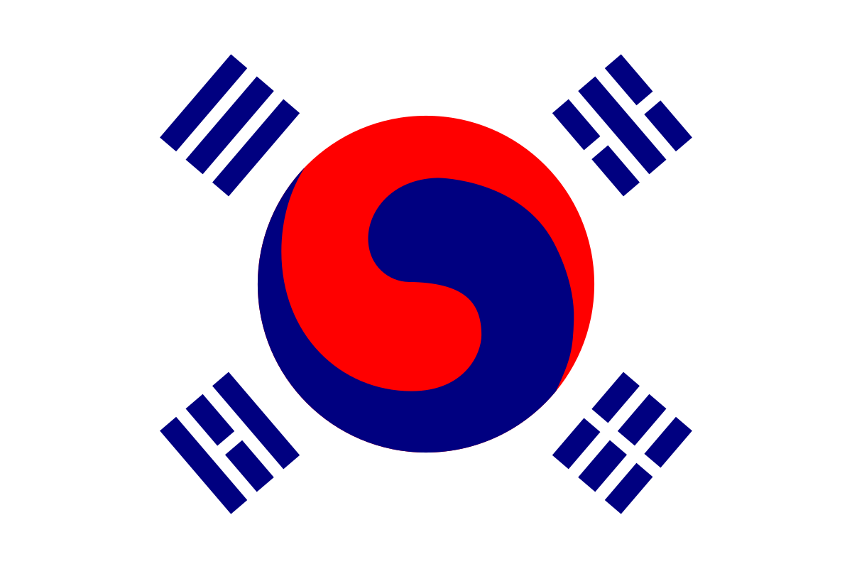 Flag of Korea (November 1882).svg