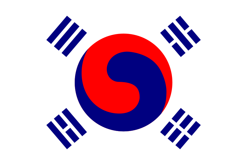 File:Flag of Korea (November 1882).svg