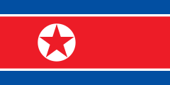 Flag of North Korea[note 1]