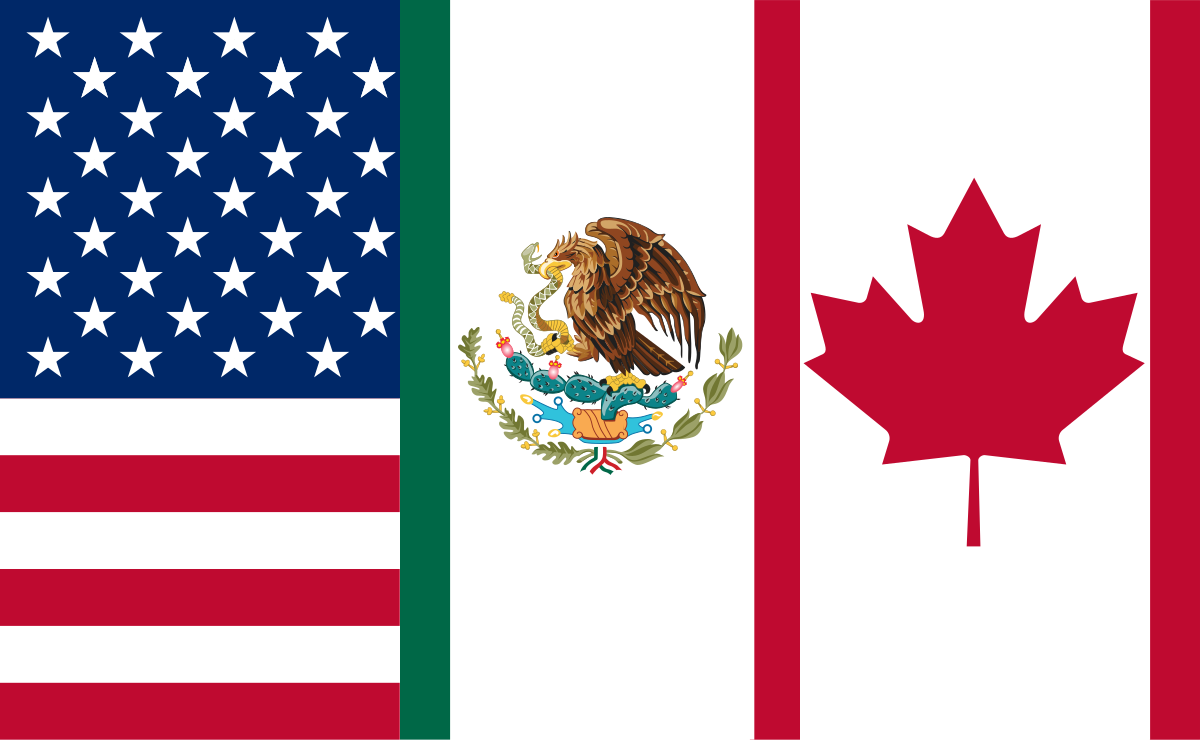  Estados Unidos de América, Canadá, México, Japón