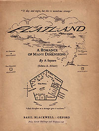 Omslaget till den 6:e upplagan av Flatland
