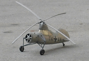 フレットナー Fl 265（模型）