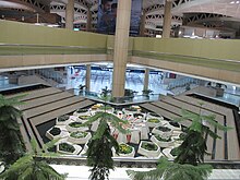 Departure area interior.