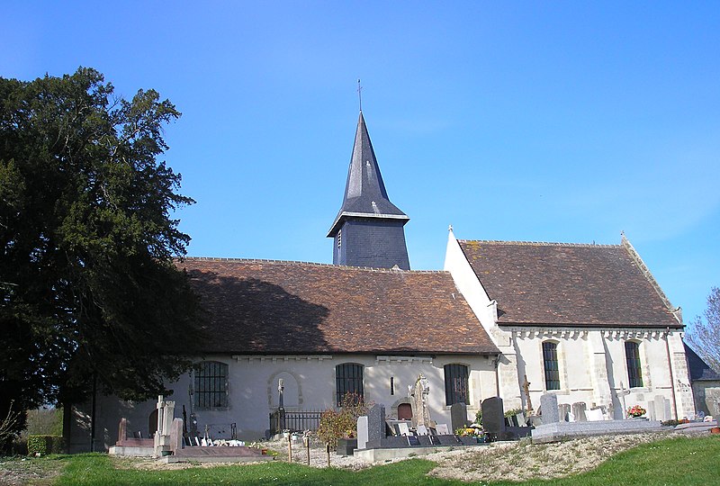 File:FranceNormandieDouvilleEnAugeEglise.jpg