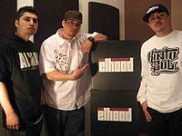 From left to right-El Chivo, Skribe, DJ Payback 2014-04-10 22-10.jpeg